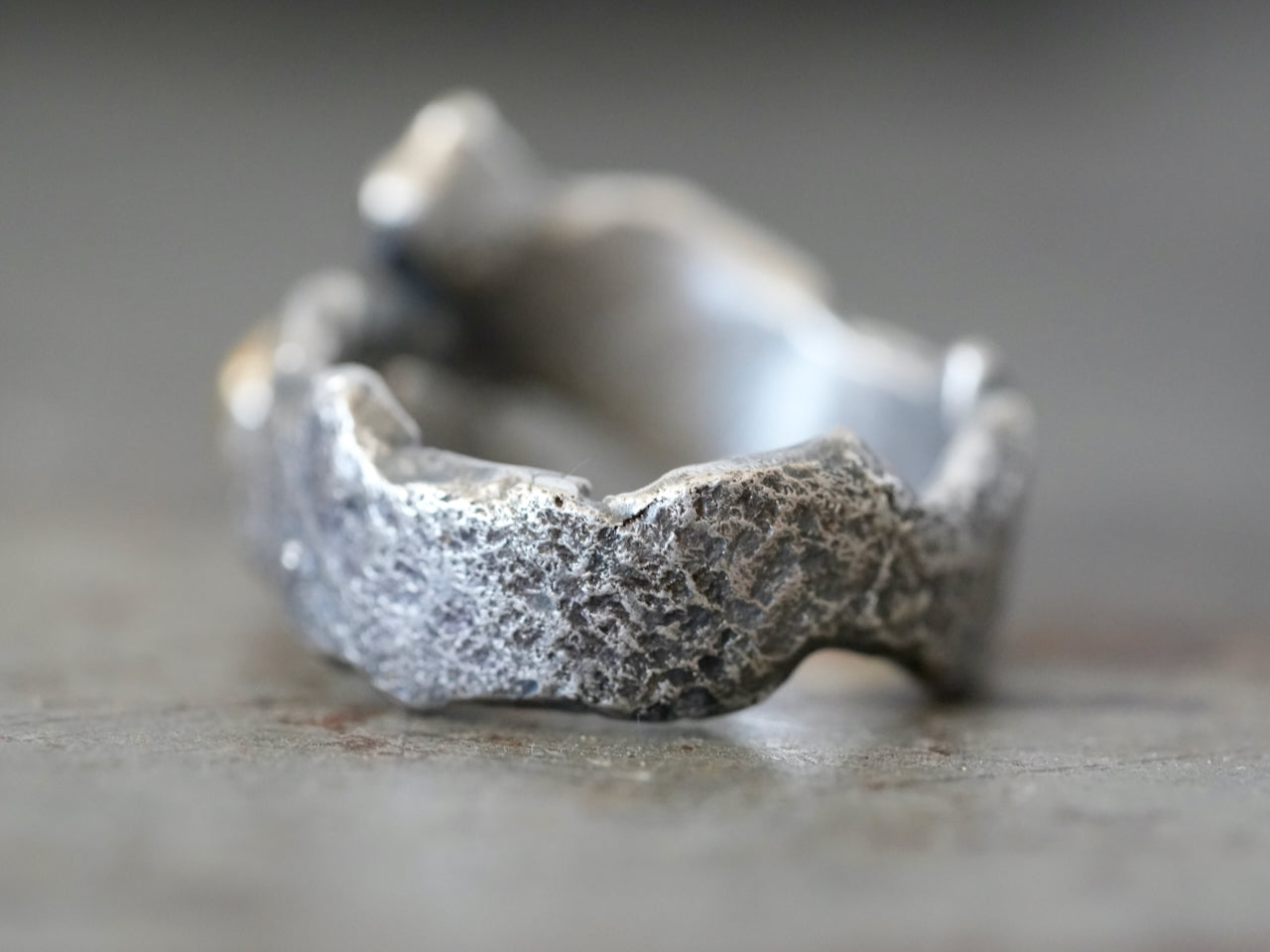 Wild diamond ring, size 7.25