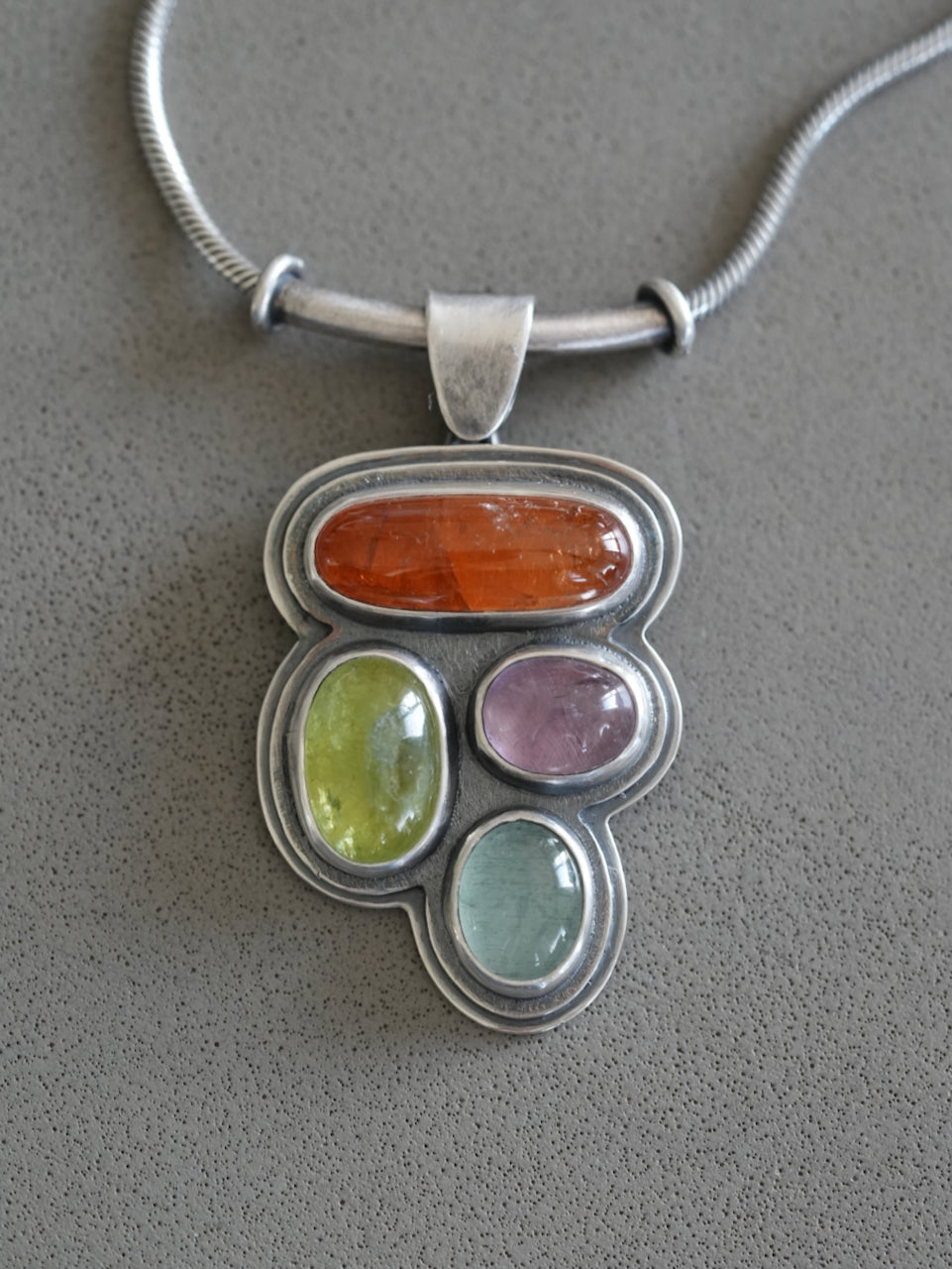 Candy: Multistone statement necklace