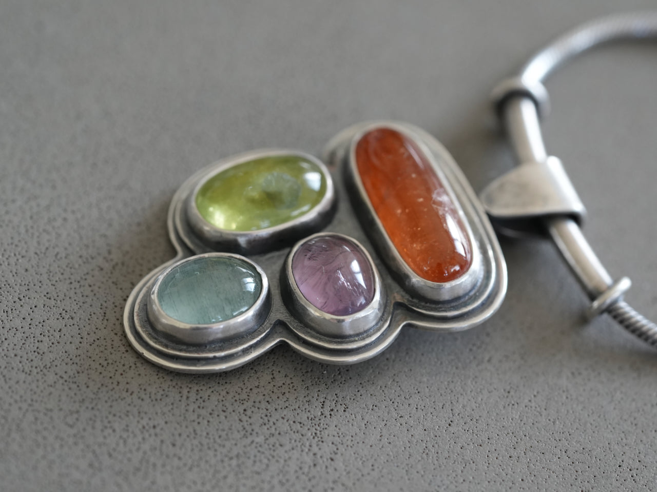 Candy: Multistone statement necklace