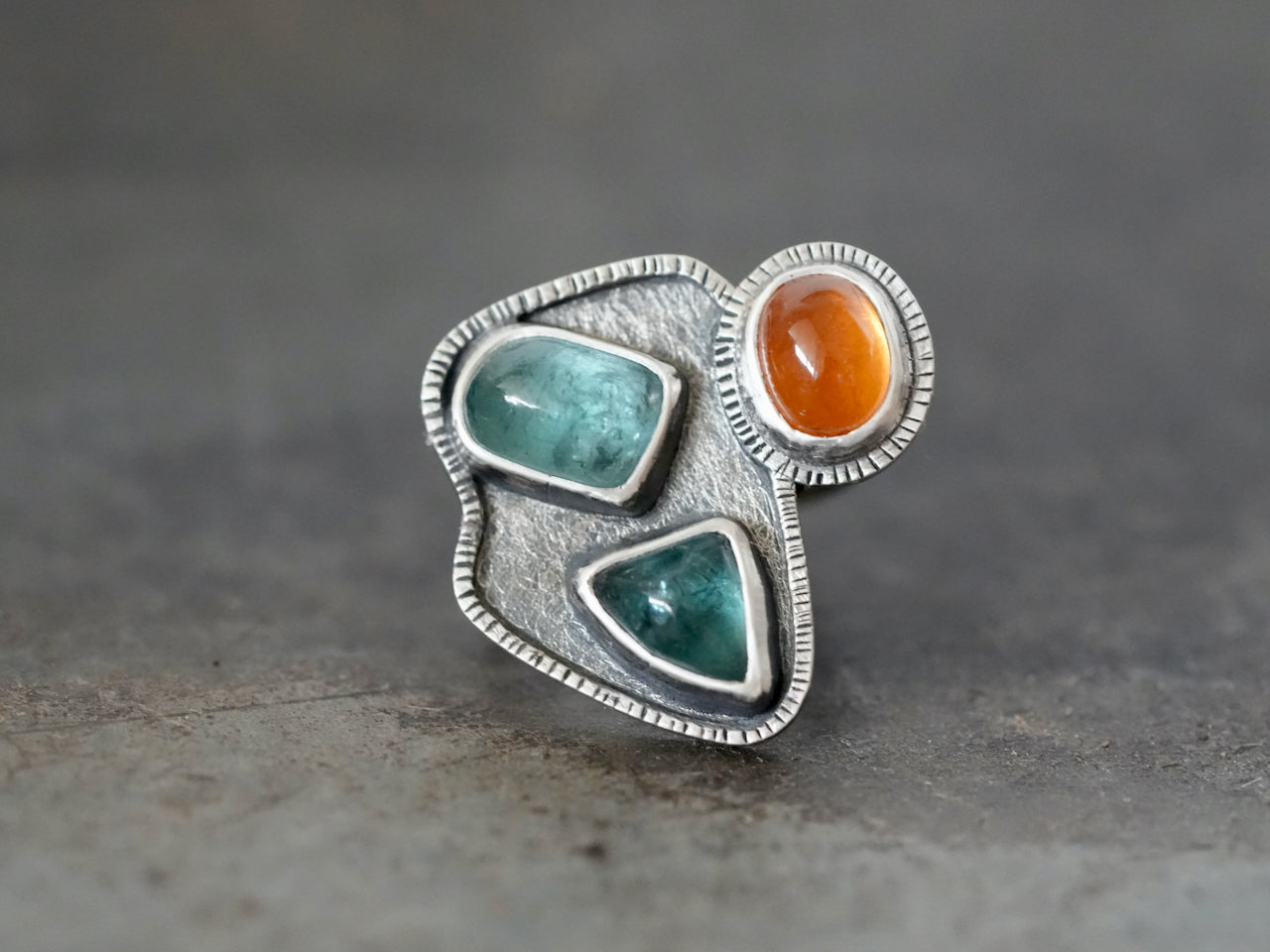 Confetti ring, size 6.25