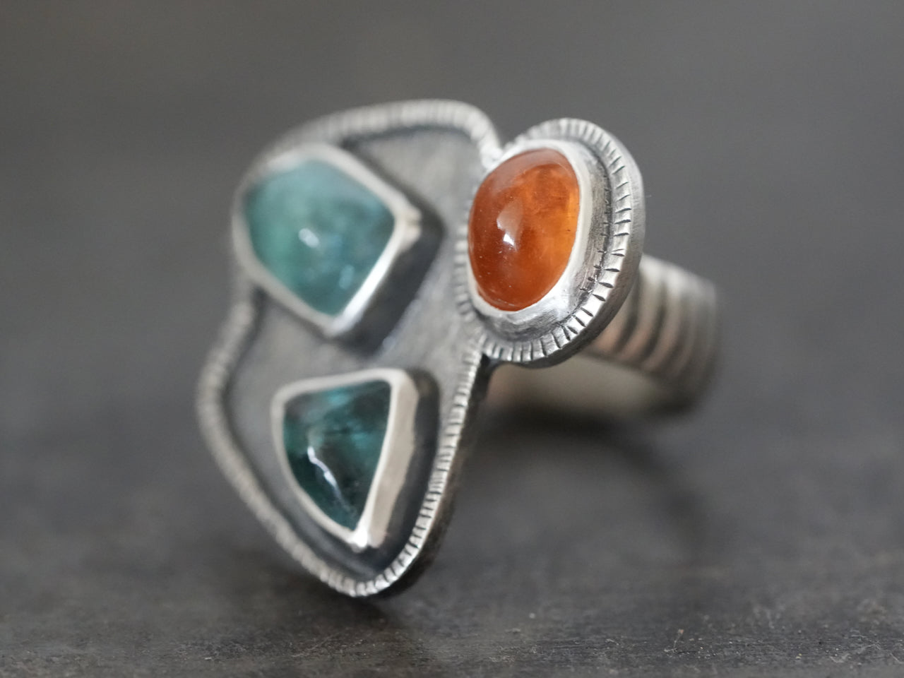 Confetti ring, size 6.25