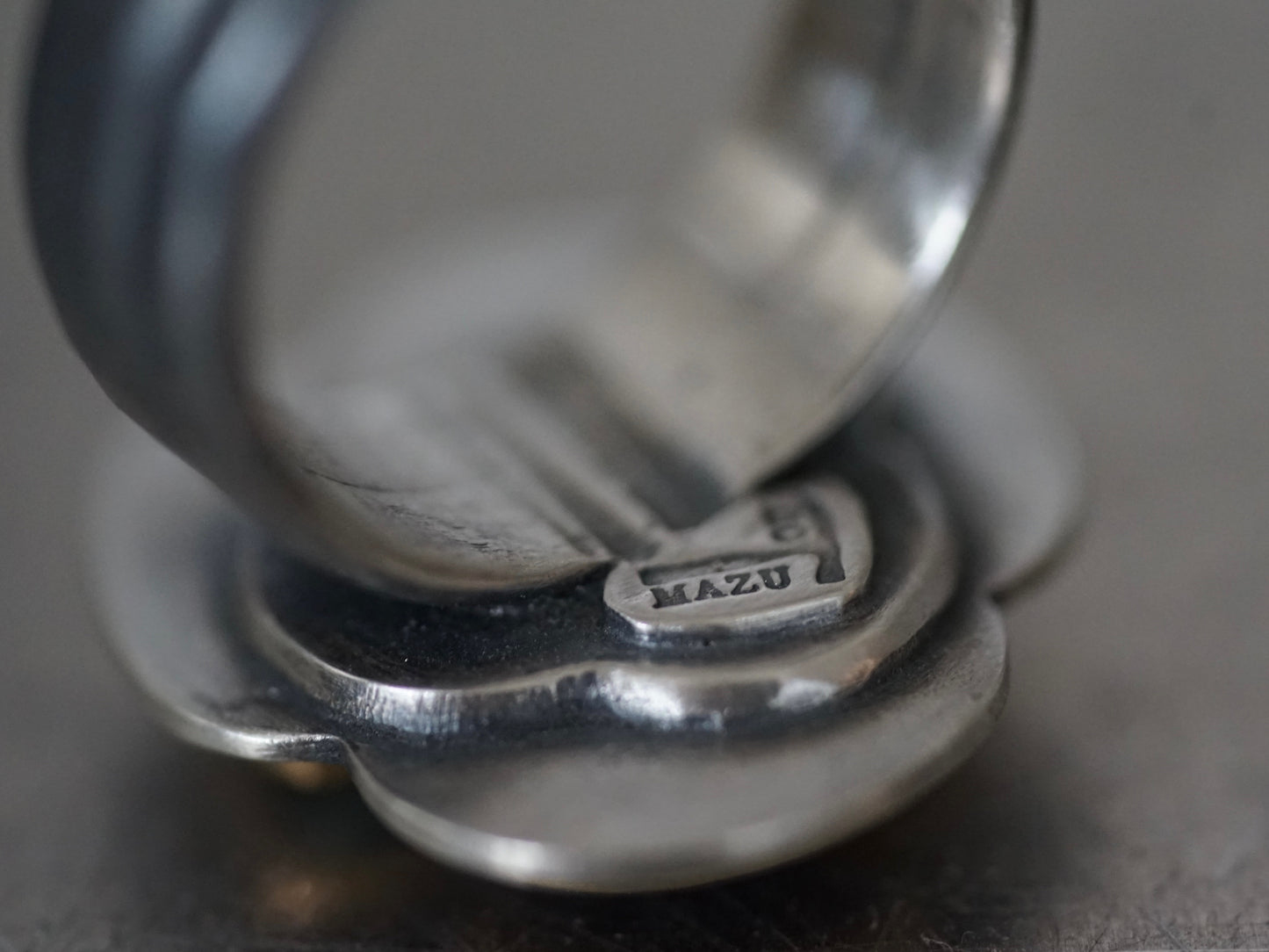 Exquisite, colorful tourmaline statement ring, size 7.25