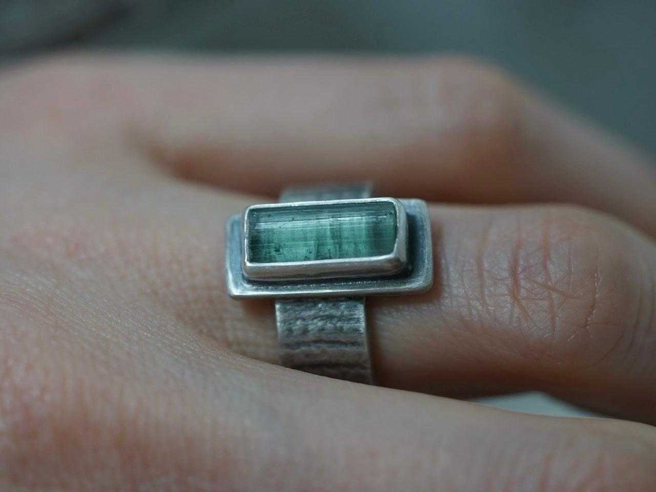 Serene tourmaline ring size 7.25