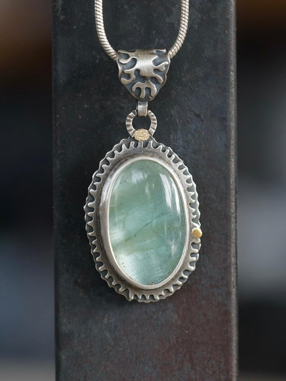 Aquamarine pendant