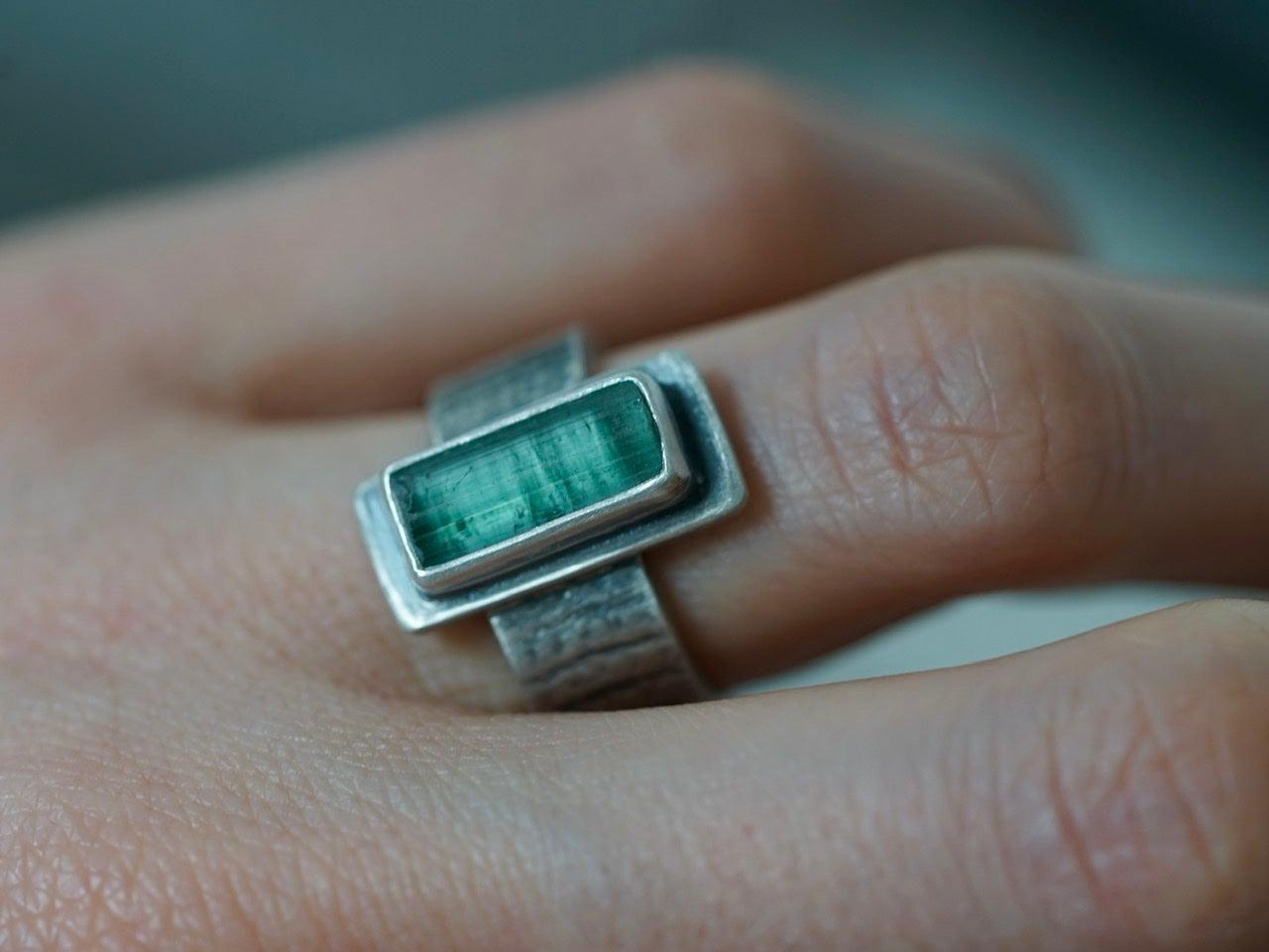 Serene tourmaline ring size 7.25