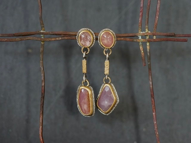 Sapphire drop earrings