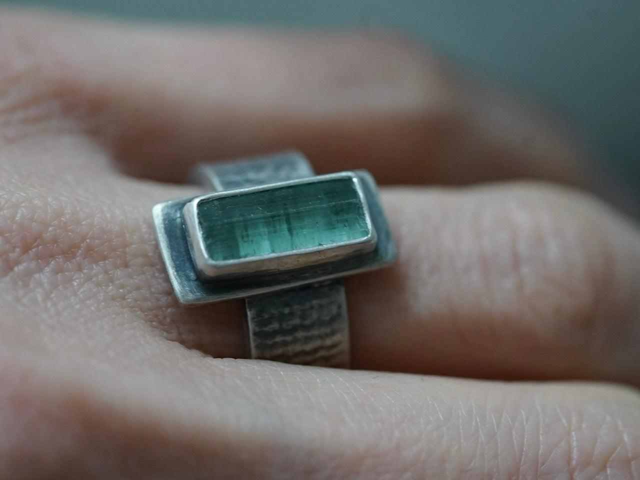 Serene tourmaline ring size 7.25
