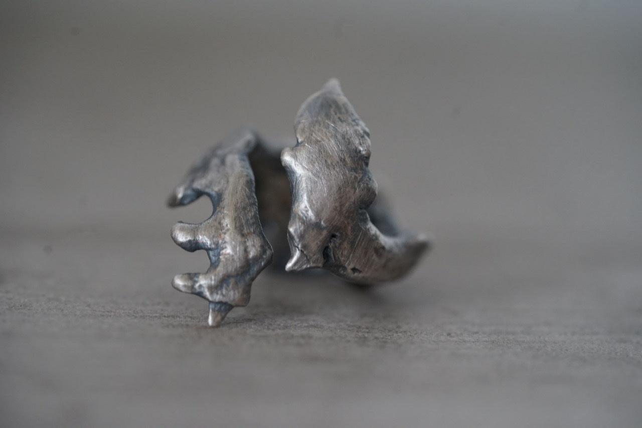 RESERVED for ZOE, dragon eye rings, size 8 & 9