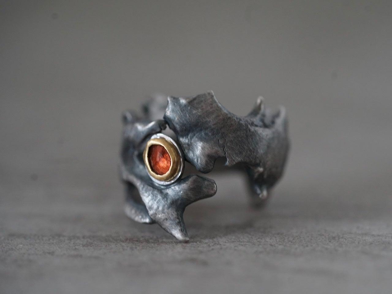 RESERVED for ZOE, dragon eye rings, size 8 & 9