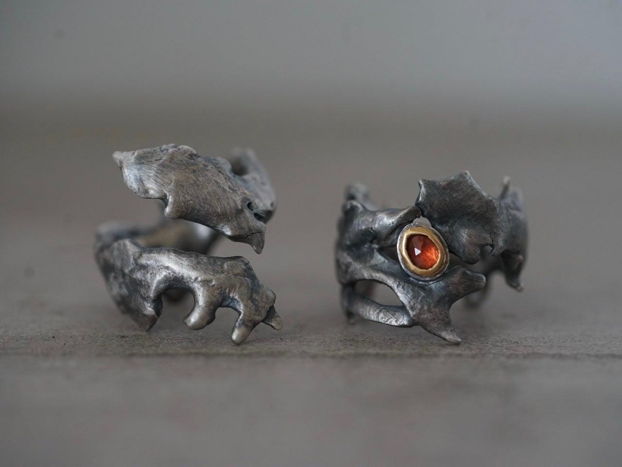 RESERVED for ZOE, dragon eye rings, size 8 & 9