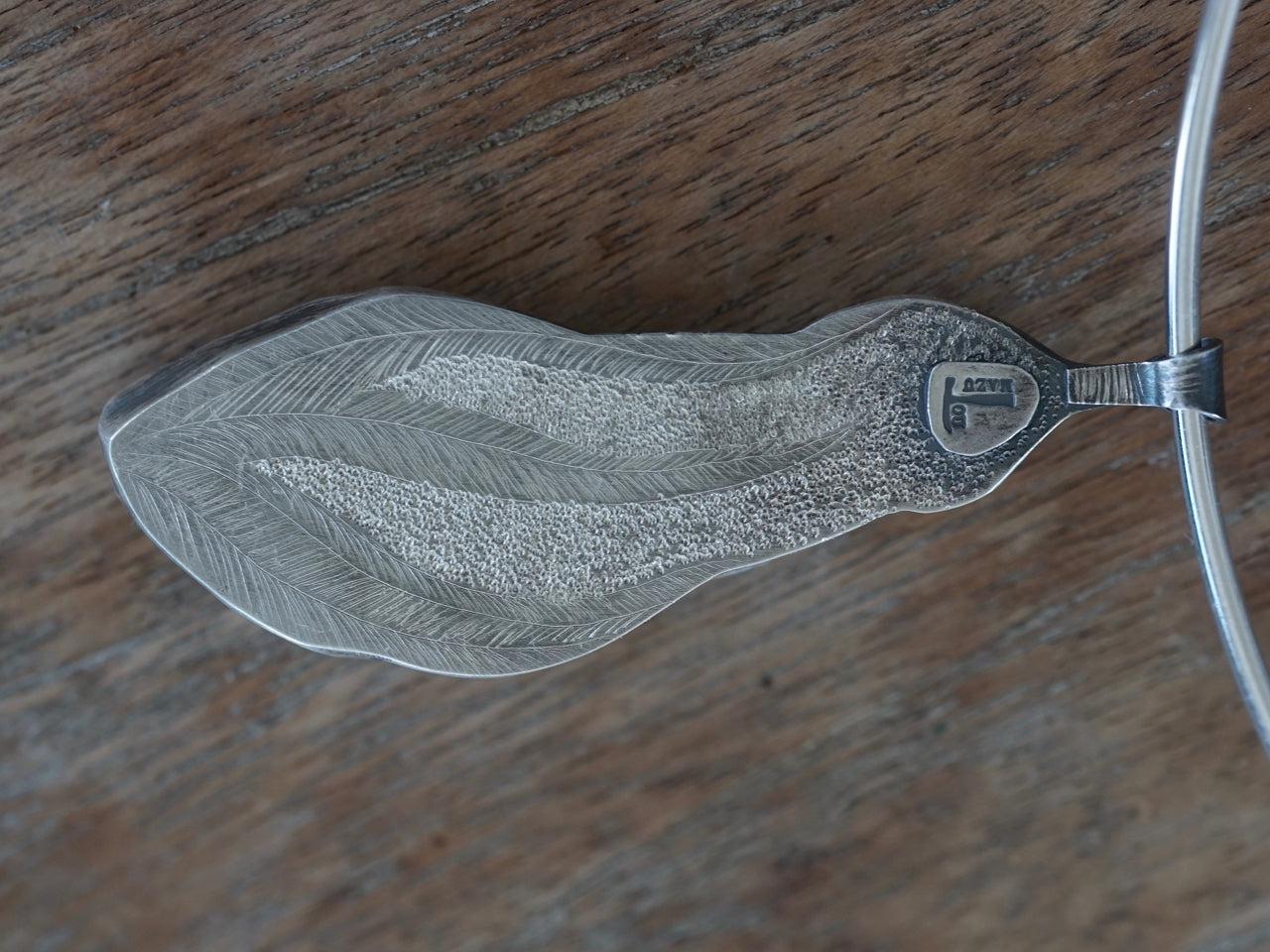 Kyanite layered statement pendant