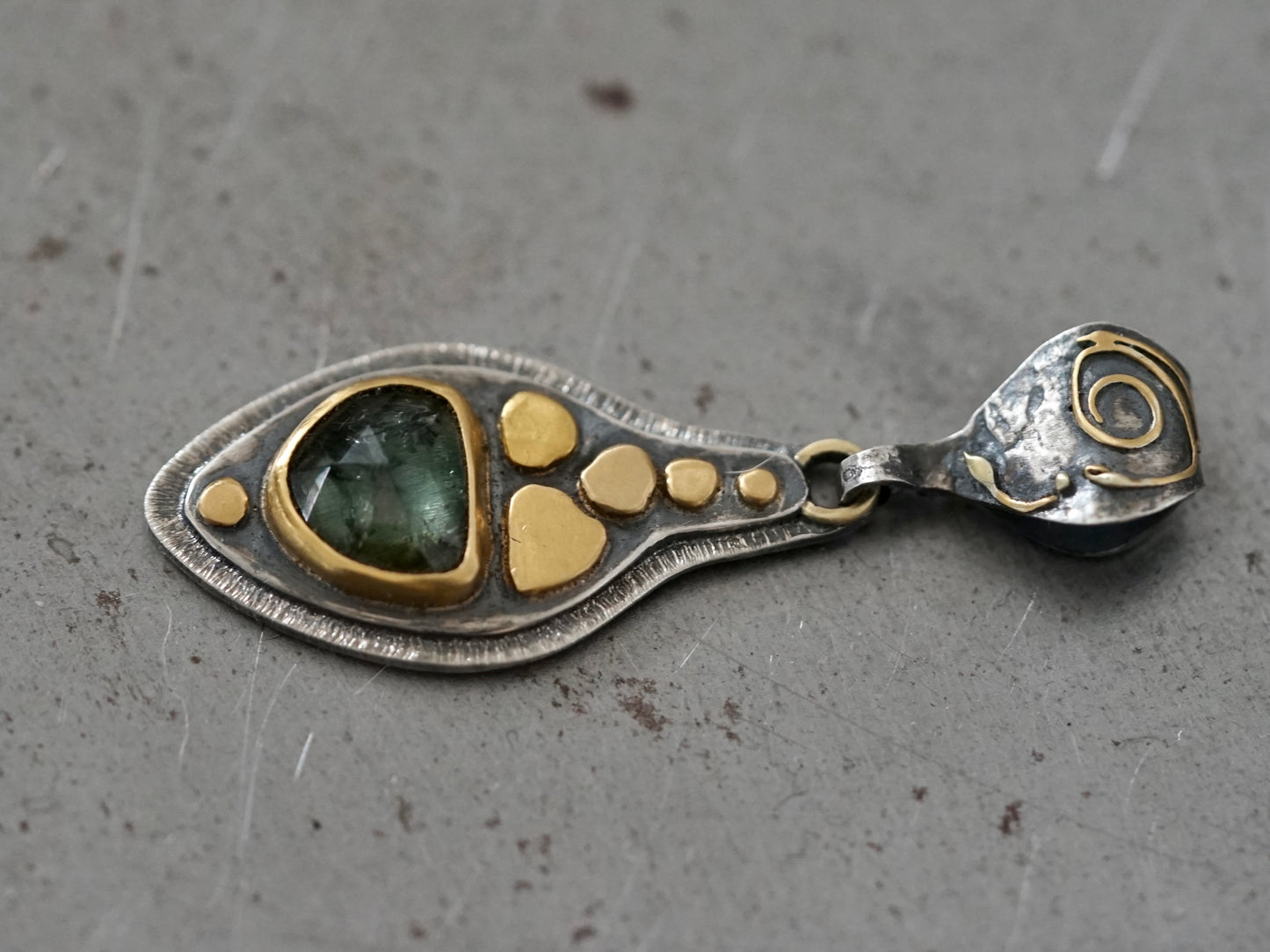 Tourmaline pendant