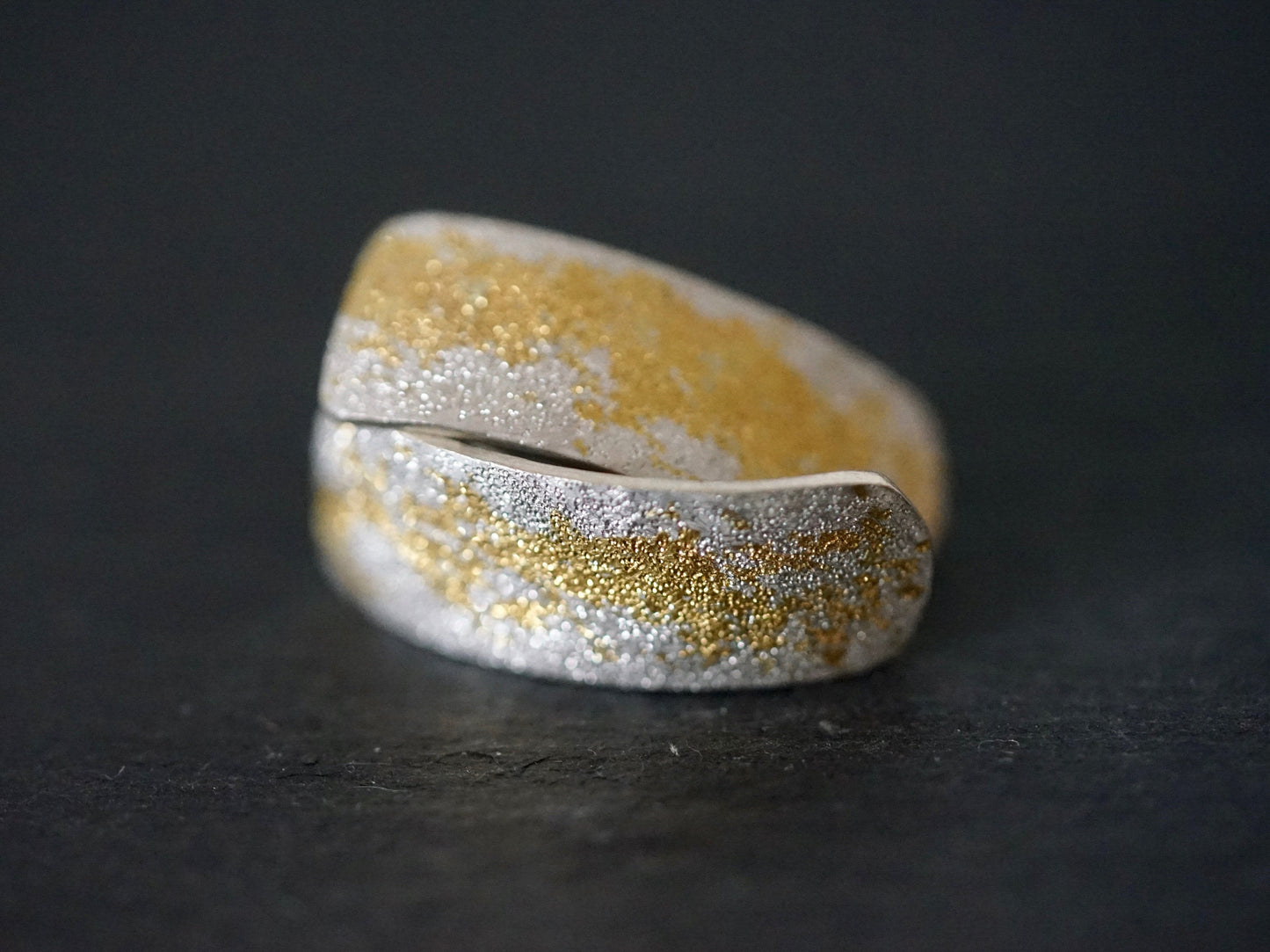 Reserved for Marlen 24K Gold and silver sparkly post earrings
