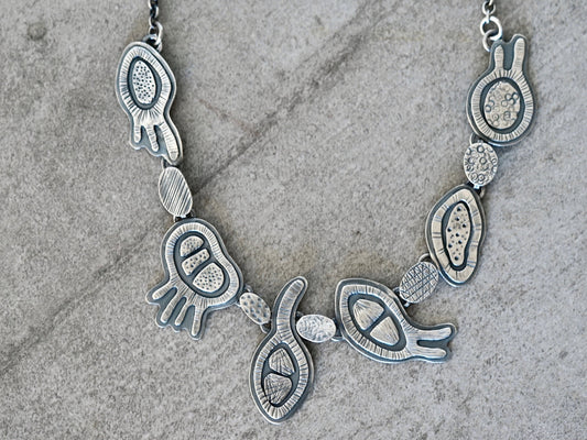 RESERVED FOR MARTINA Biodiversity necklace