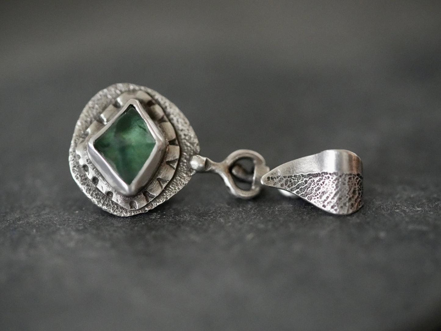 Tourmaline swivel pendant