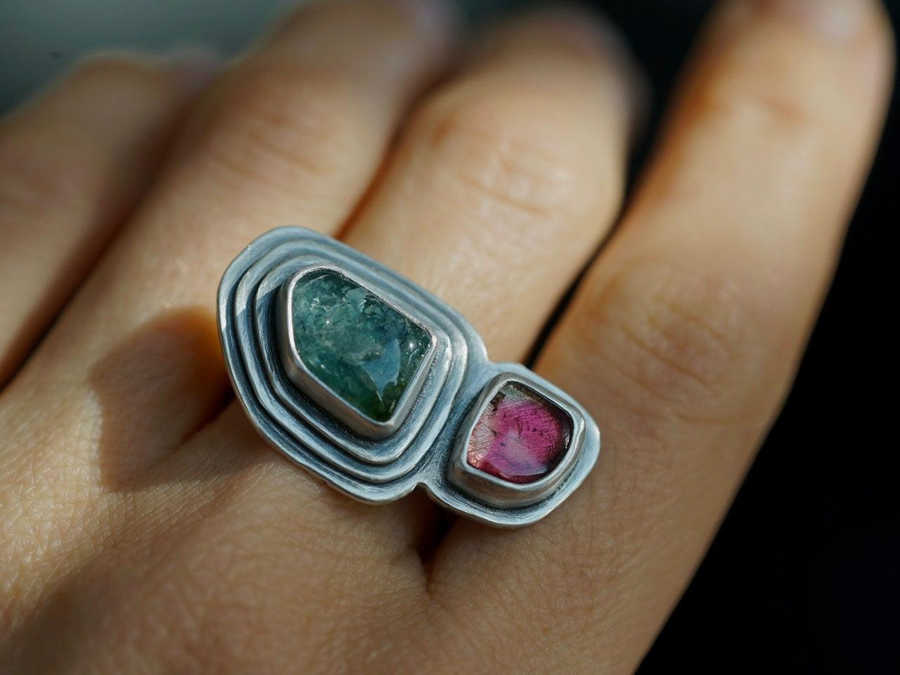 Tourmaline ring, size 7.75