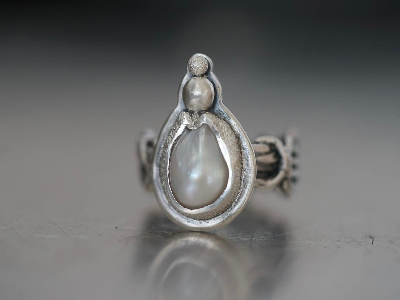 Freshwater Pearl ring, size 7