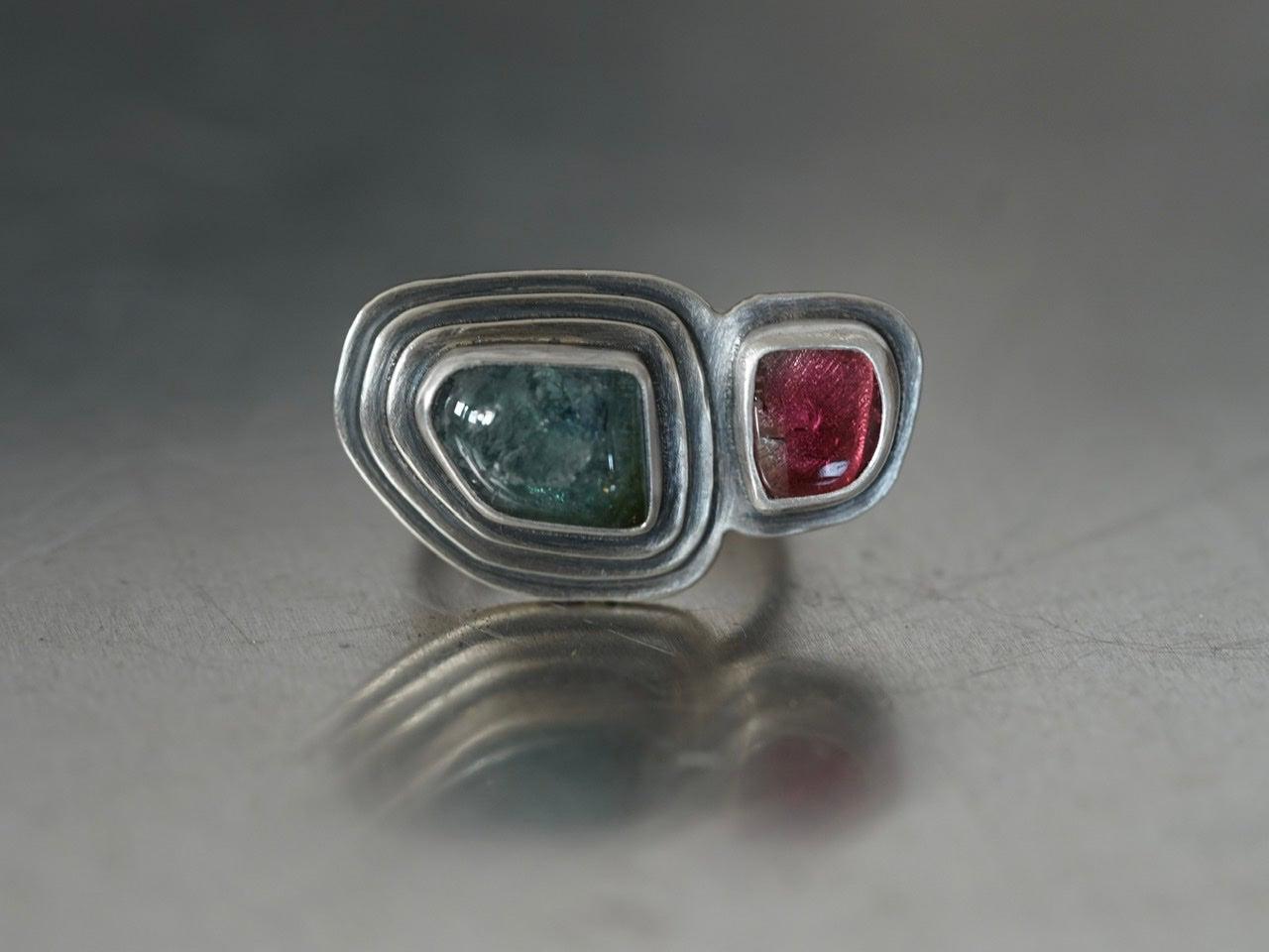 Tourmaline ring, size 7.75