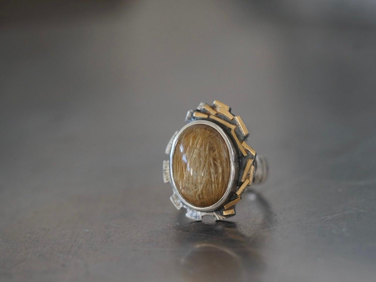 Rumpelstilzkin statement ring, size 8