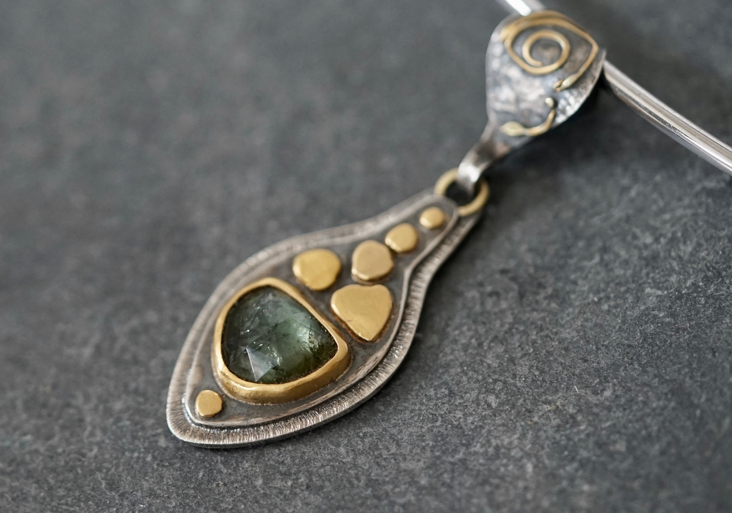 Tourmaline pendant