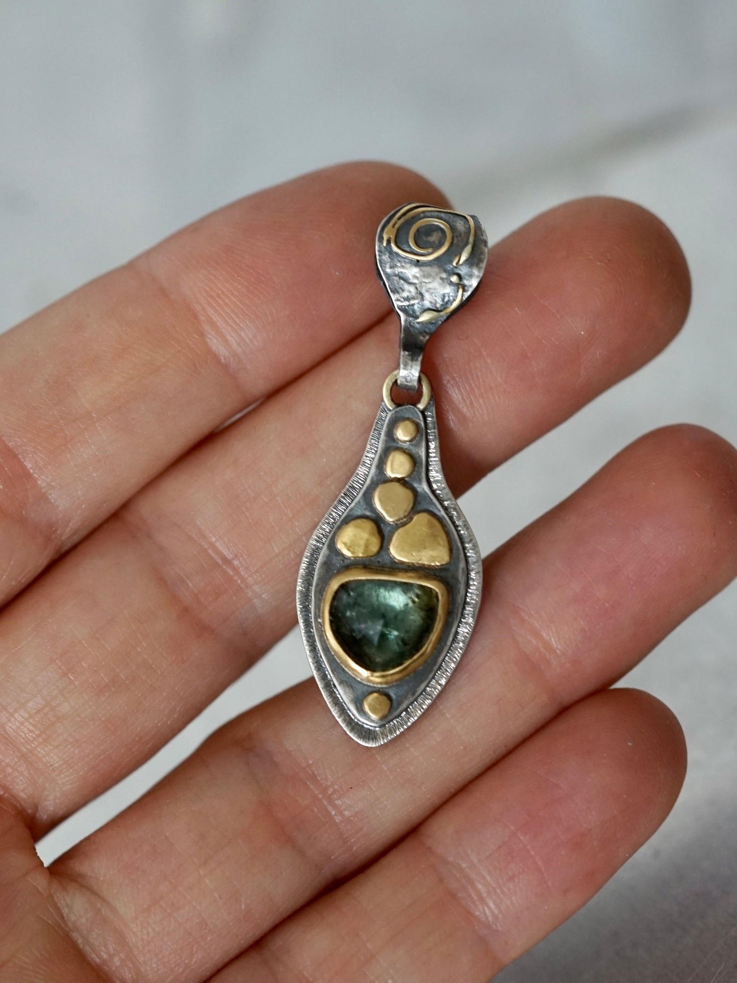 Tourmaline pendant