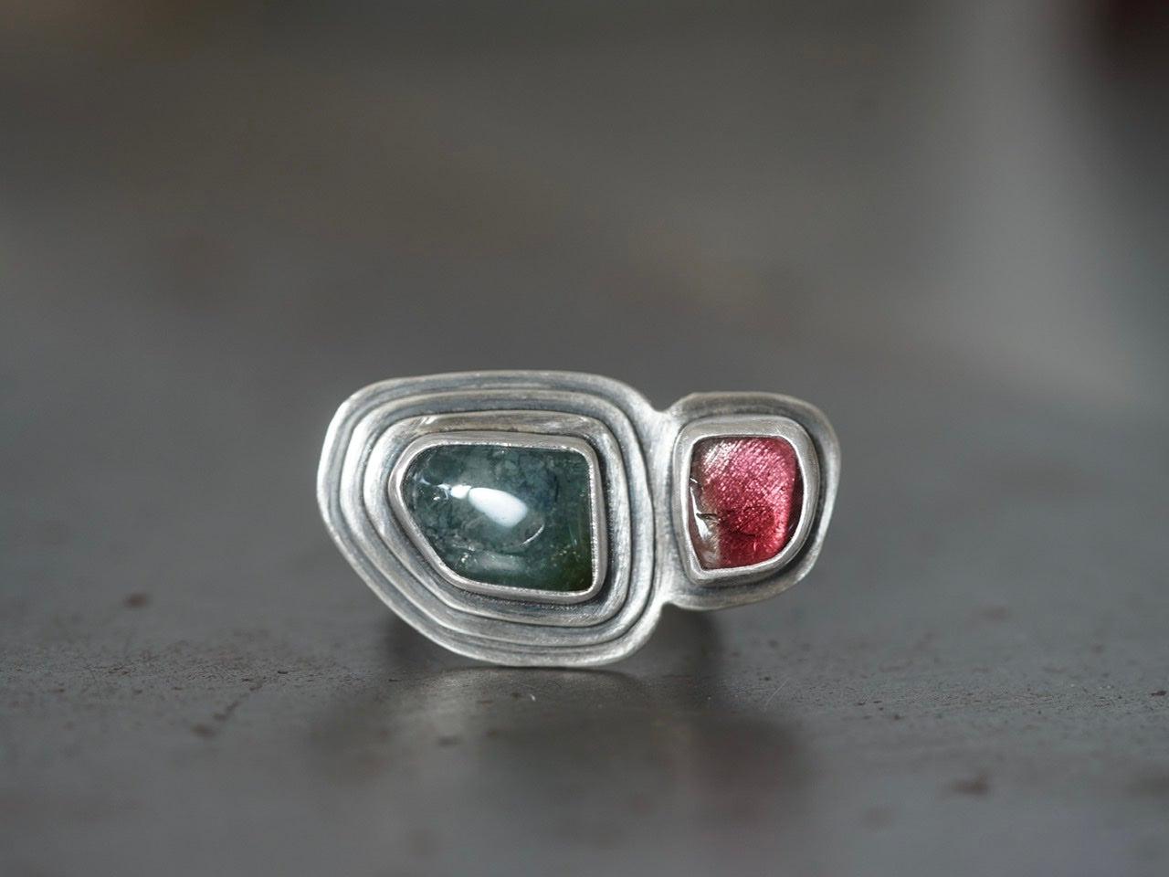 Tourmaline ring, size 7.75